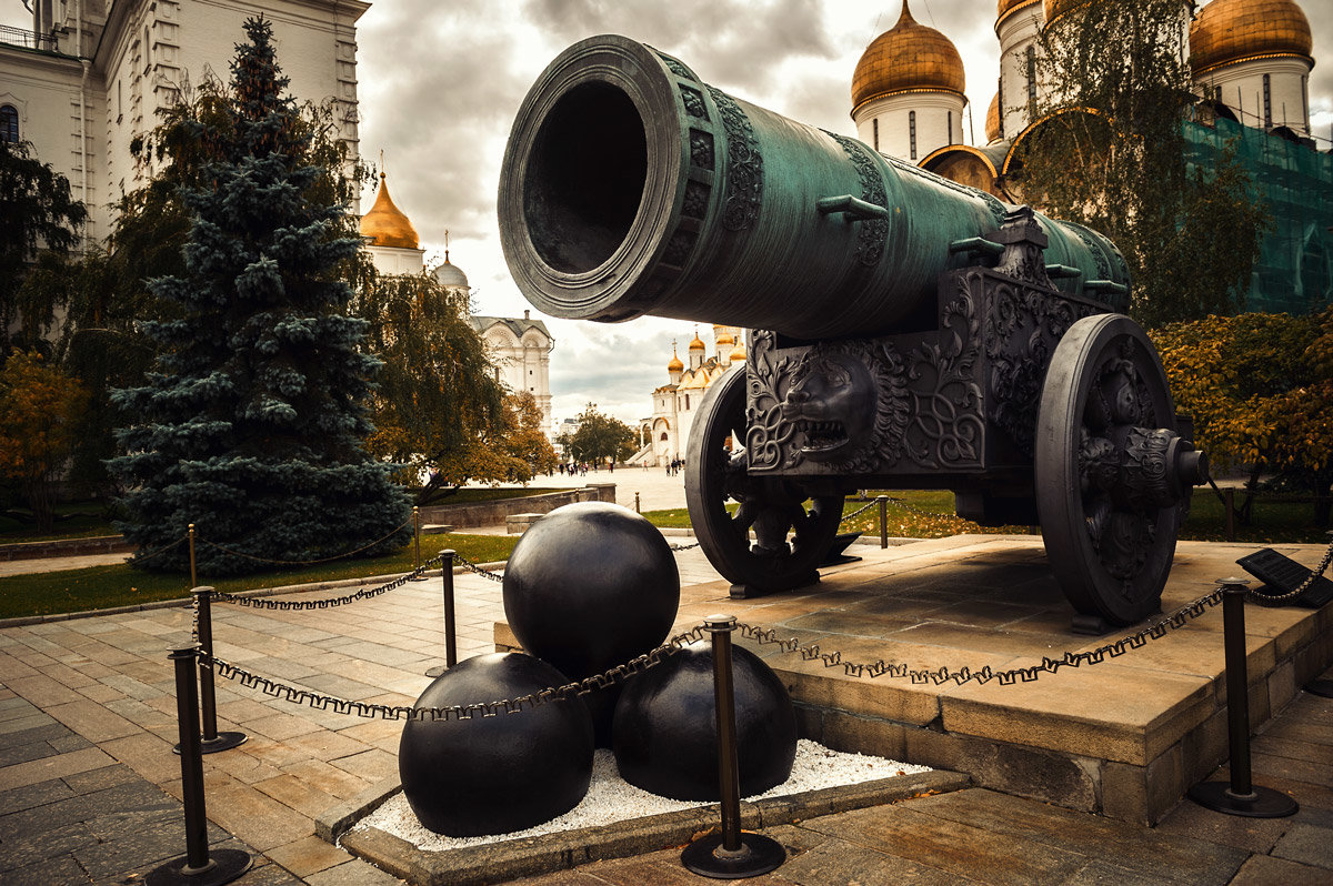 Царь пушка Кремль Москва