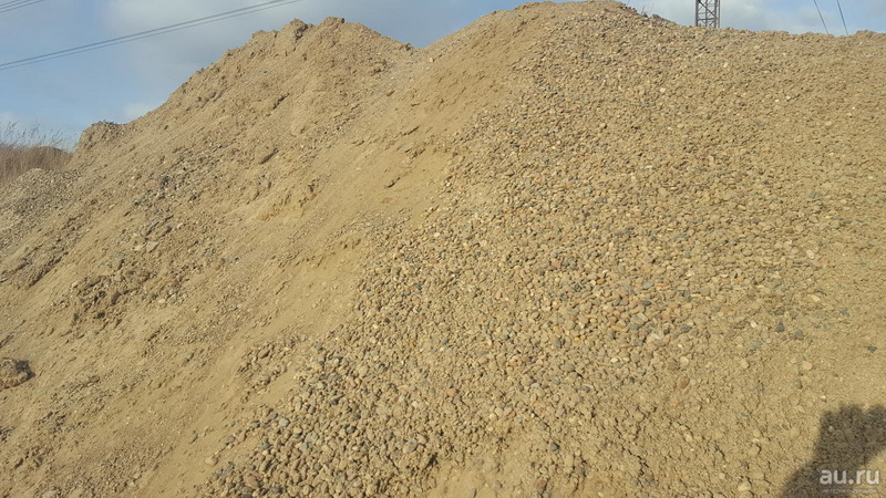 Некачественная гранитная песчаная смесь ПГС